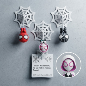 Spider-Man Hanging Magnet™ – 3D Web Action Decor