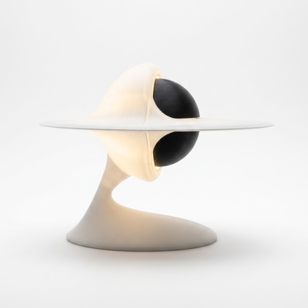 Gargantua Black Hole LED Lamp – Interstellar Inspired Cosmic Night Light