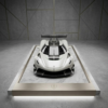 Precision 1:64 Scale Koenigsegg Jesko Diecast Collectible Model with Luxury Display Stand